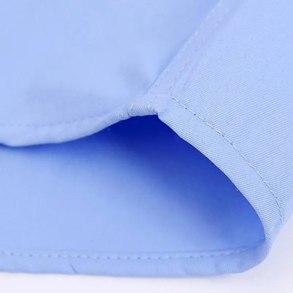 Vårnyhet Randig långärmad tröja för män Strykfri Anti-rynkor Bekväm Andas Business Casual Mode Slim Fit 5 39