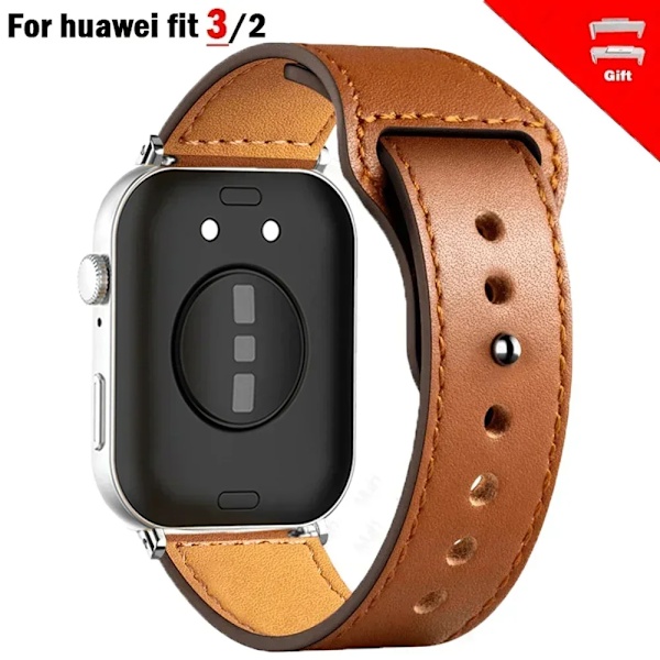 Läderarmband för Huawei Watch Fit 3, ersättningsarmband för Huawei Fit2 Fit 3, armband för smartklocka, tillbehör 2024 Blue 16 For huawei fit 2