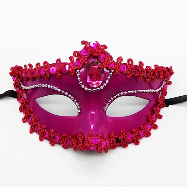 Masquerade-karnevaali naamio Masker Cosplay Anime Venetsialainen Silmänaamio Cosplay Prom Rekvisita Yökerho Kasvonaamio Puku Naisille Miehille Purple-null