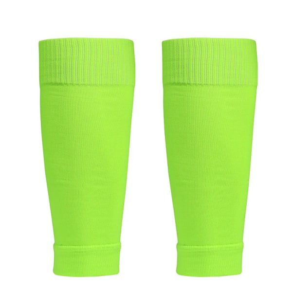 Sportben för män Vuxen Leggings Strumpor Basket Fotboll Enfärgad Andas Fitness Artefakt Fluorescent Green L