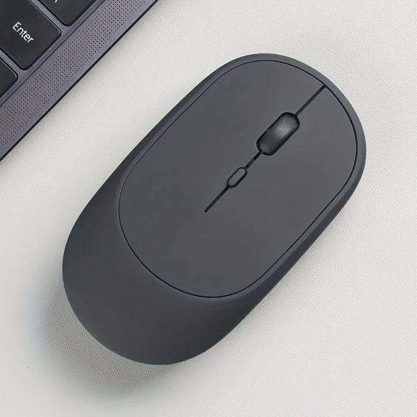 Trådlös mus Uppladdningsbar mus Gamer Dubbla lägen Bluetooth-kompatibla 2.4G USB Mute-möss för laptop Pad Tablet Macbook Mause