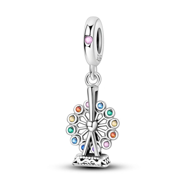 Tulpian Piano Charms Ripustettava Fit Original Pandora 925 Rannekoru 925 Sterling Silver Kahvi Charms Helmet Naisille Tytölle Lahja KTC1189