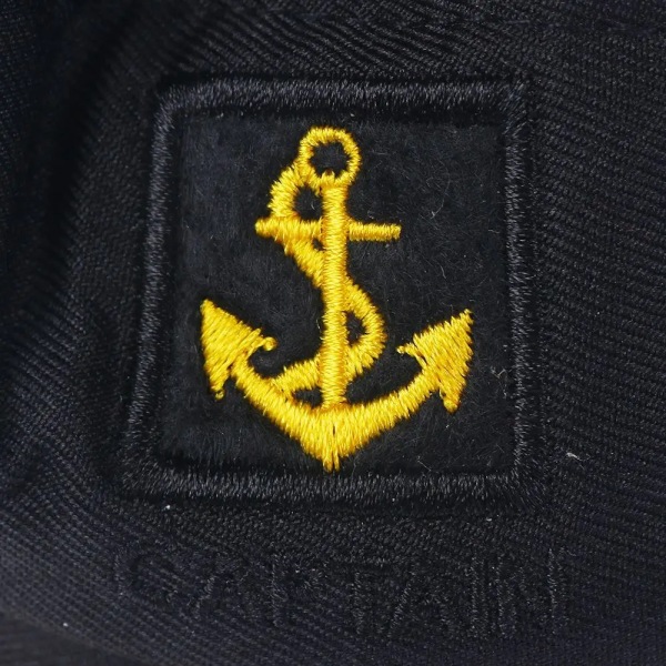 Vuxen Yacht Militär Kapten Hattar Justerbara Män Kvinnor Kapten Marin Marine Cap Sailor Hat Fancy kostym Festklänning Tillbehör Red