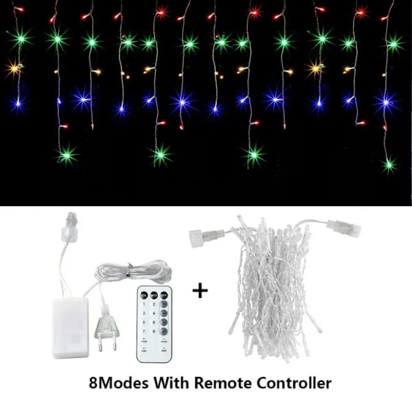 25M Istape Lys Kæde Led Fairy Lights Juleguirlande Med Fjernbetjening Til Nytår Fest Bryllup Have Terrasse Indretning rgb with Remote 25M