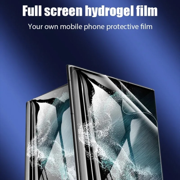 3 ST Hydrogelfilm för Samsung A12 A53 A33 A13 A32 A23 Skärmskydd för Samsung S23 S22 S21 Ultra S10 S9 S8 Plus Ej glas For S21 Plus 3PCS Hydrogel film