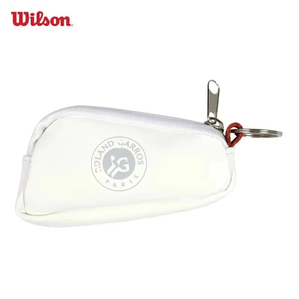 Wilson 2024 Mini Nyckelväska French Open Vit Handhållen Mini Tennis Nyckelpaket Kollektion Utsökt Nyckelring Förvaringsväska Mini keybag-Blue