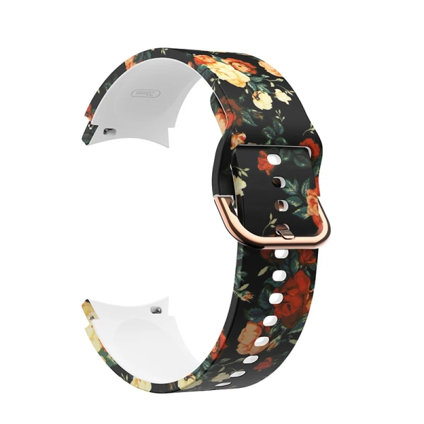 Original silikonband för Samsung Galaxy Watch 4/6 Classic 46mm 42mm Silikonrem för Galaxy Watch 5/ pro/4/6 44mm 40mm band 9 Watch 4 Classic 46mm