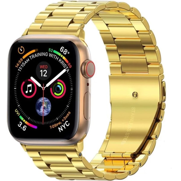 Metallrem För Apple Watch Ultra 49mm 8 7 45mm 41mm rostfritt stål smart watch armband För iwatch 6 5 4 3 SE 44mm 42mm 40mm Gold For 42mm 44mm 45mm