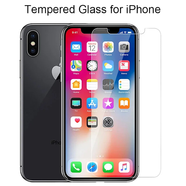 9H Härdat Glas För Iphone 1312 Xr Xs Max Skärmhårt Glas För Iphone X 10 8 7 6S 6 Plus Hårt Filmglas På Iphone 5 5S For iPhone 5 5S SE