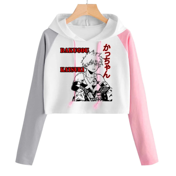 My Hero Academia Anime Cosplay Todoroki Hoodie Dam Boku No Hero Academia Streetwear Bakugo Himiko Toga Manga Sweatshirt Kvinna 16521 S