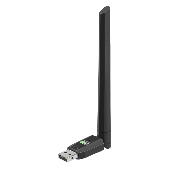 600 Mbps USB WiFi Bluetooth 5.0 Adapter 2.4G 5GHz Wi-Fi-antenn Dual Band 802.11ac Mini trådlös datornätverkskortmottagare 600Mbps