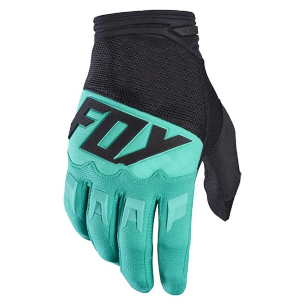 Smartfox Racing Cykelhandskar Motocross Cykelhandskar MTB Mountain Safety Motorcykel Cykel Cykelhandskar Sport Nytt helfinger Black---Lake---Green M