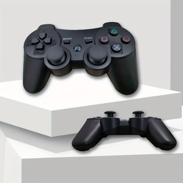 För PS3 Controller Wireless Vibration Multifunctional Game Controller För PS3 Game Controller Black