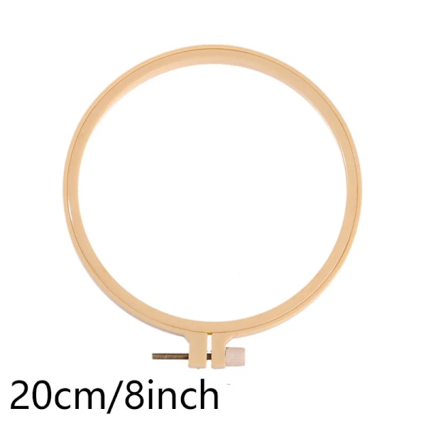 Nyt Diy Broderi Nålverktyg För Nybörjare Hem Sy Hantverk Kit Broderier Set Blommor Växter Katt Mönster Handgjort 1PC Plastic Hoop With Hoop