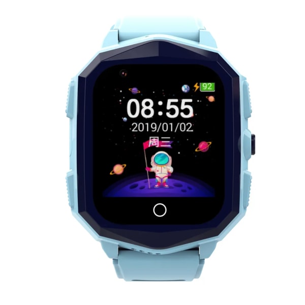 Smart 4G GPS Tracker Hitta barn Studenter Fjärrkontroll Kamera Röstmonitor Armbandsur SOS Videosamtal Android SIM-kort Watch 1610 America Version
