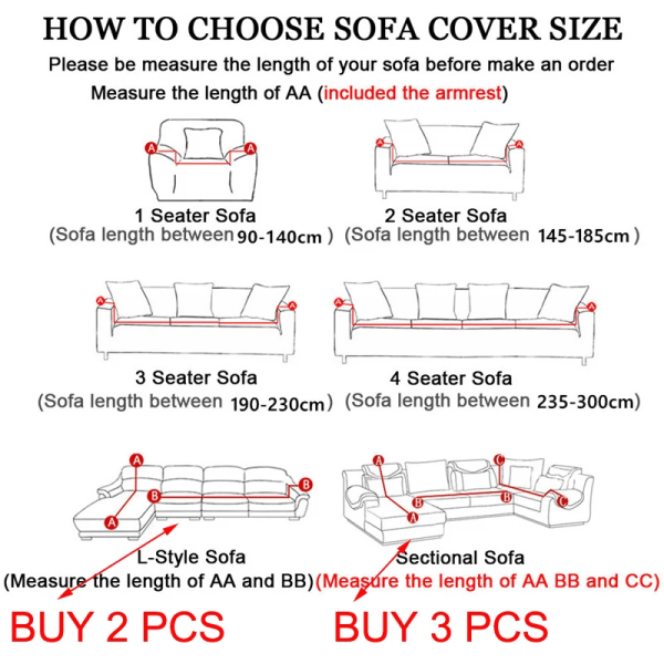 Elastiskt cover för vardagsrum 1/2/3/4 sits L-format cover Schäslong Cover för soffa Soffa Fåtölj Green 3 Seater 190-230cm