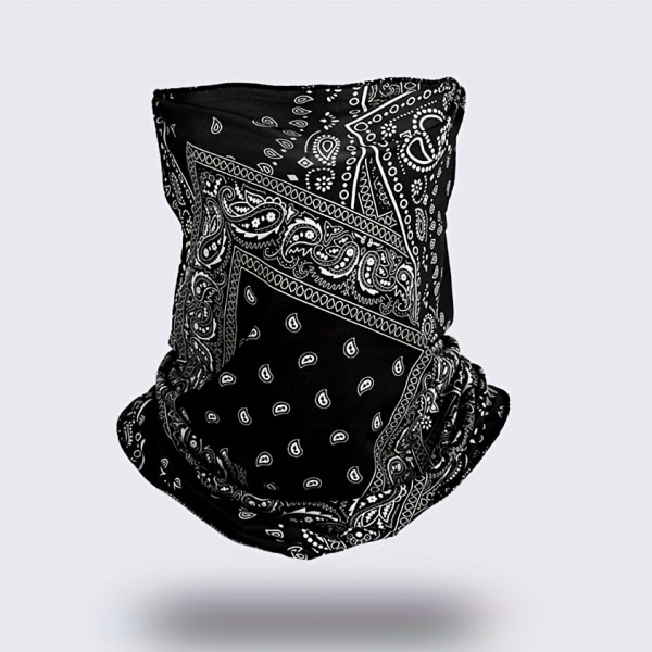 1 st UV-skydd Paisley Bandana Mask - Andas halsdamask för cykling och sport 5#