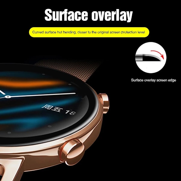 Härdat Glas För Huawei Klocka Gt3 Pro Runner Es Gt2e Gt 2 46Mm 42Mm Skärm Skärmskydd Skydd Smart Klocka Tillbehör 1pcs Watch GT 3 Pro 43mm