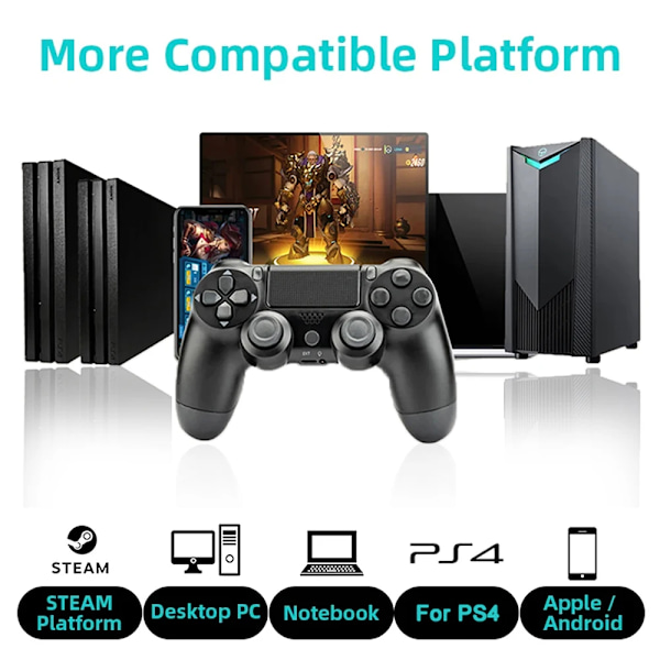 Trådlös Styrenhet För Sony Ps4/Slim/Pro Support Bluetooth Trådlös Spelpad För Playstation4 Joystick Konsol För Pc/Android Copper 1 pcs