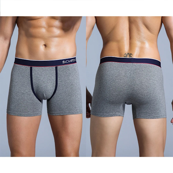 4St Boxare Mäns Trosor Underkläder Man Boxer Underkläder Bomull För Manliga Underkläder Manliga Underkläder Bomull Large Size Lott Mjukt Blessed Pack-21 XXL