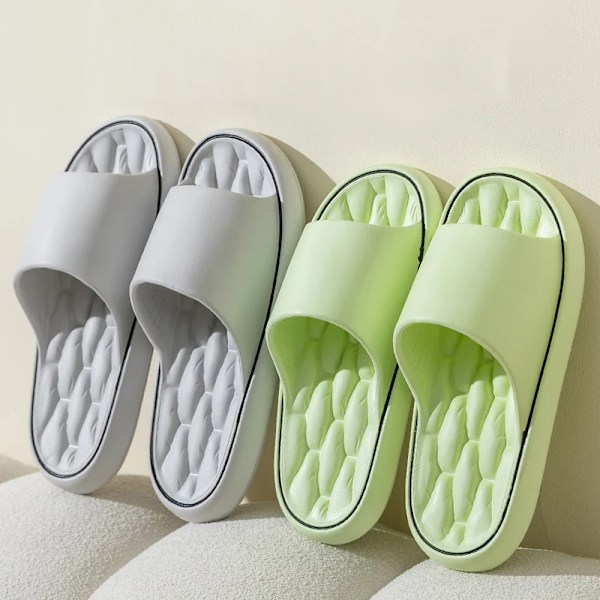 Mode Ny Sommer Spar Tøfler Slippers Non-Slip Bløde Slides Lette Comfort Sandaler Til Kvinder Mænd Casual Sko Damernes Hjem Flip Flops Khaki 38-39