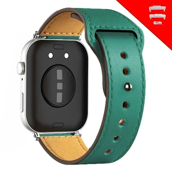 Läderarmband för Huawei Watch Fit 3, ersättningsarmband för Huawei Fit2 Fit 3, armband för smartklocka, tillbehör 2024 Pine green 25 For huawei fit 2