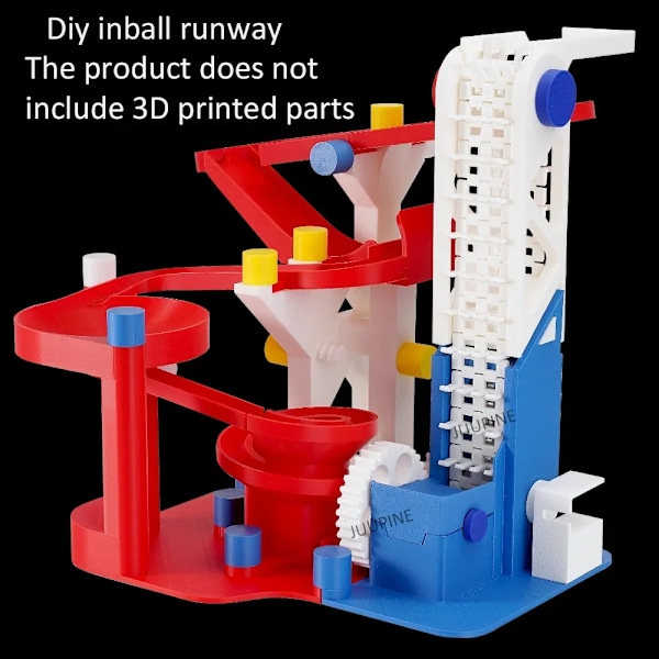 Til Bambulab 3D-udskrivning Diy Kreativ Model Computer Trådløs Museoplader Motor Ledlight Hardware Ur Gave 3D-printerdel Wireless Charger 2pcs