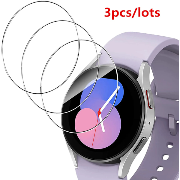 Näytönsuoja Samsung Galaxy Watch 6 5 4 40Mm 44Mm Classic 43 47Mm 42Mm 46Mm Karkaistu Lasi Suojakalvot watch4 classic 42mm 3pcs