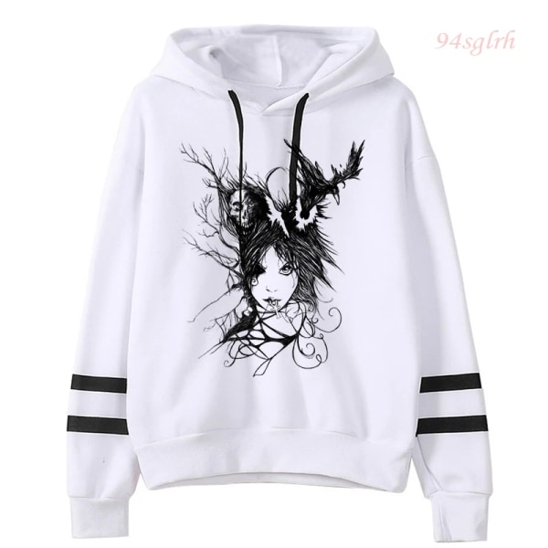 Unisex Death Note Shinigami Ryuk Anime Kawaii Hoodies Harajuku Män Light Yagami Manga Sweatshirts Hip Hop Casual Streetwear Man 30428 S