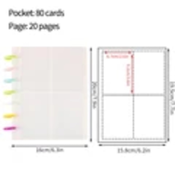 Ins Photo Album Kpop Binder Idol Photocard Samling Kreativa Fotoalbum Stor Kapacitet Bildinnehavare H1