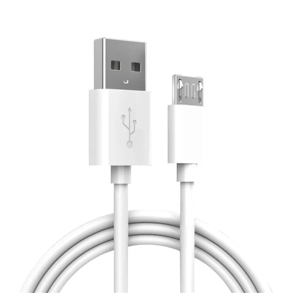 5A mikro- USB kabel Snabbladdningstråd Mobiltelefon Mikro USB -kabel för Xiaomi redmi Samsung Andriod USB -laddningsdatakablar White For Micro
