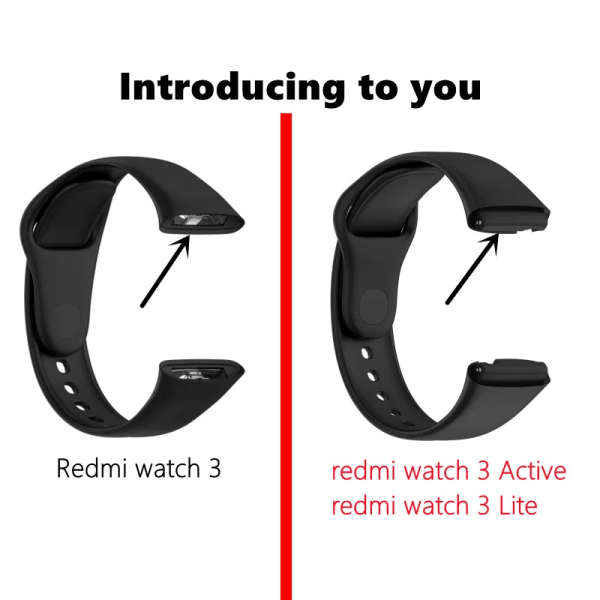 Case för Redmi Watch 3 Active Protection Shell Armband Ersättningsrem för Xiaomi Redmi Watch3 Lite cover A3 Redmi watch 3