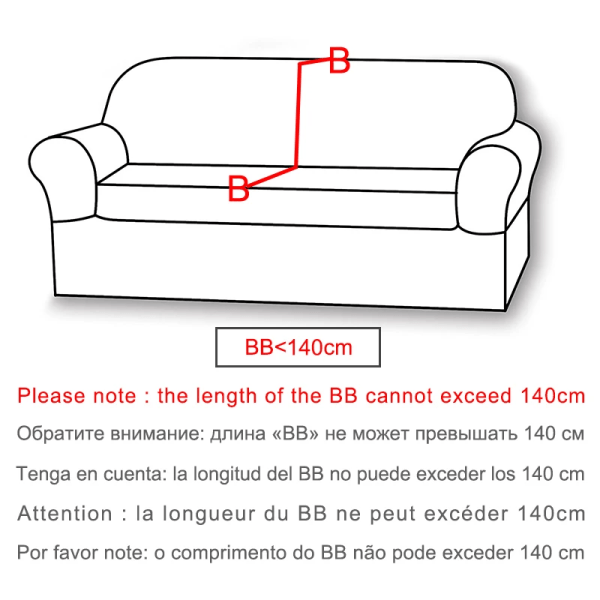 Högkvalitativa plysch stretchiga sofföverdrag för vardagsrum Hörnsoffa med överdrag Elastiskt möbelskydd 1/2/3/4 sits Grey-G 2 Seat Sofa