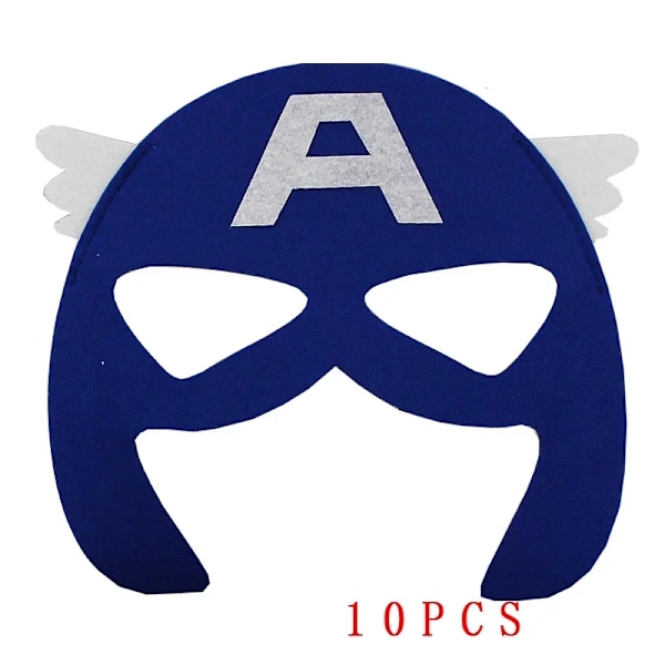 32/28/10 Pcs/Lot Halloween Superhjälte Masker Jul Födelsedagsfest Klä Upp Kostym Cosplay Mask För Barn. Barn Gynnar duizhang