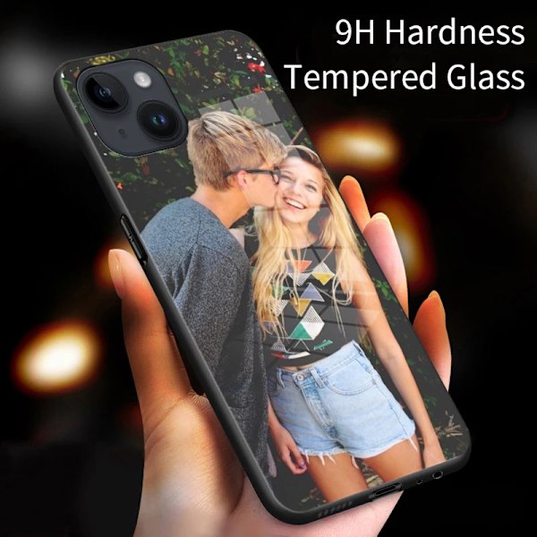 Bedste Egne Tempered Glass Case iphone 12