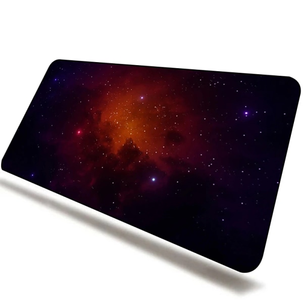 Musmatta Mauspad Gamer Galaxy Tangentbordsmattor Gaming Skrivbordsskydd Bärbara datorer Stor musmatta Cartoon Xxl Skrivbordsmatta Söt jw0003908 400x800x2mm