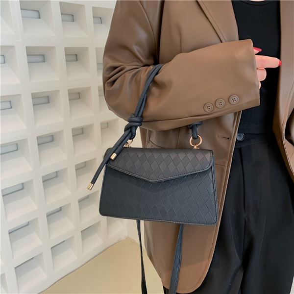 Ny 2022 Ny Höst Mode Koreansk Stil Axel Hög Kvalitet Liten Väska Dam Crossbody Axel Väska Handväska Liten Fyrkantig Väska Brown