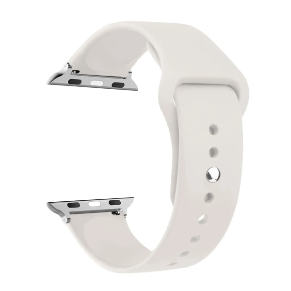 För Apple Watch -band 45 mm 44 mm 49 mm 40 mm 41 mm 42 mm Silikon Sportarmband correa iWatch Strap Series SE 9 8 7 6 5 3 4 Ultra 2 Starlight 42 44 45 49 mm