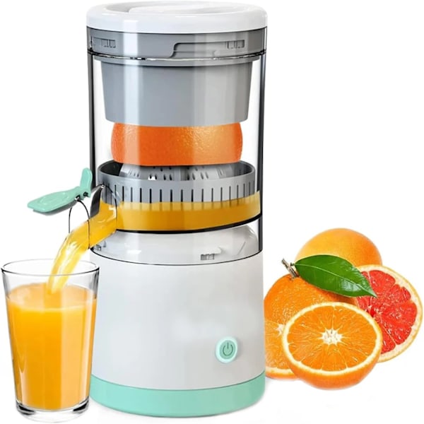 Portable Electric Juicer Orange Juice Squeezer Citrus Lemon Fruit Blender Machines USB Charging Automatic Fresh Squeezing Mixer Electric Juicer 7.4v