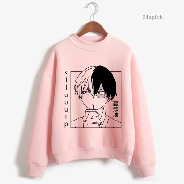 My Hero Academia Anime Hoodies Herr Boku No Hero Academia Casual Sweatshirt Harajuku Lös Hip Hop Streetwear Unisex Toppar Man 16505 M