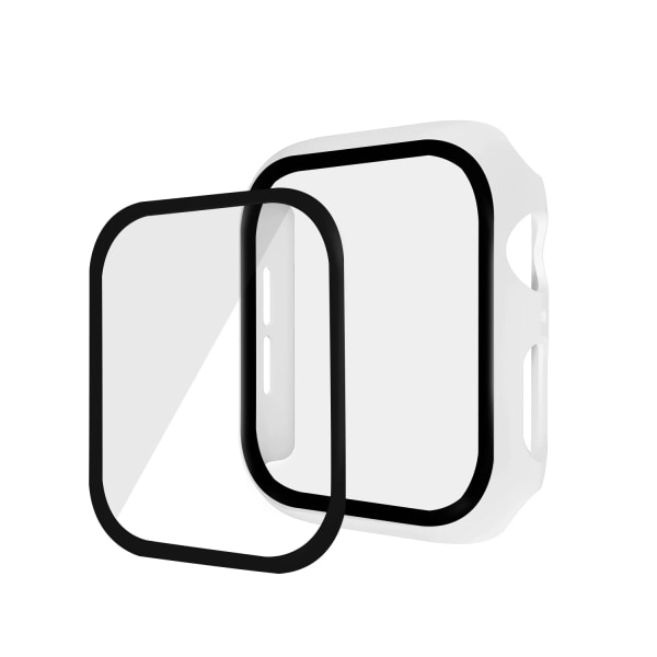 Glas+ cover för Apple Watch Ultra 49mm 8 7 41mm 45mm Tillbehör Skärmskydd Apple iWatch Series 6 5 SE 44MM 40MM 42MM 38MM Black Ultra 1 2 49mm