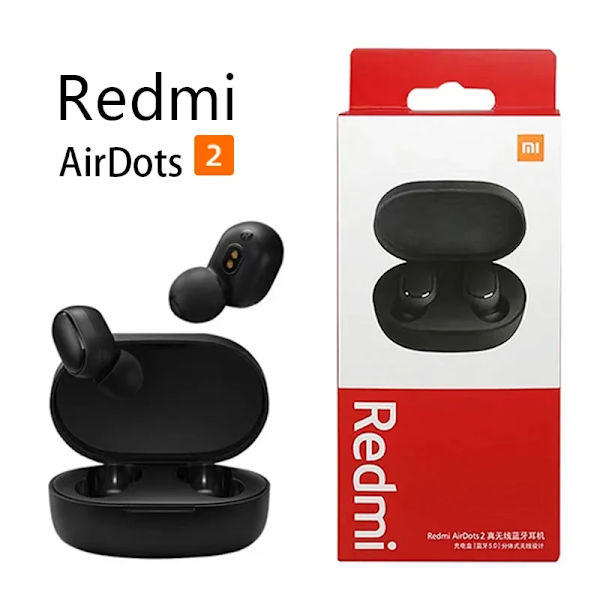 Alkuperäinen Xiaomi Redmi Airdots 2 -nappikuulokkeet, aidot langattomat kuulokkeet Redmi Airdots 2