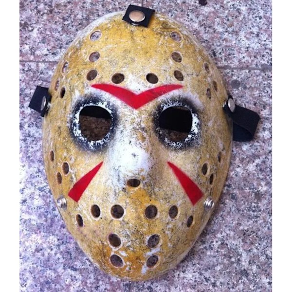 1 st/paket Halloween Mask Black Friday NR 13 Jason Voorhees Freddy Hockey Maskeraddräktmaskerader Full Face för Vuxen Fest Cosplay G