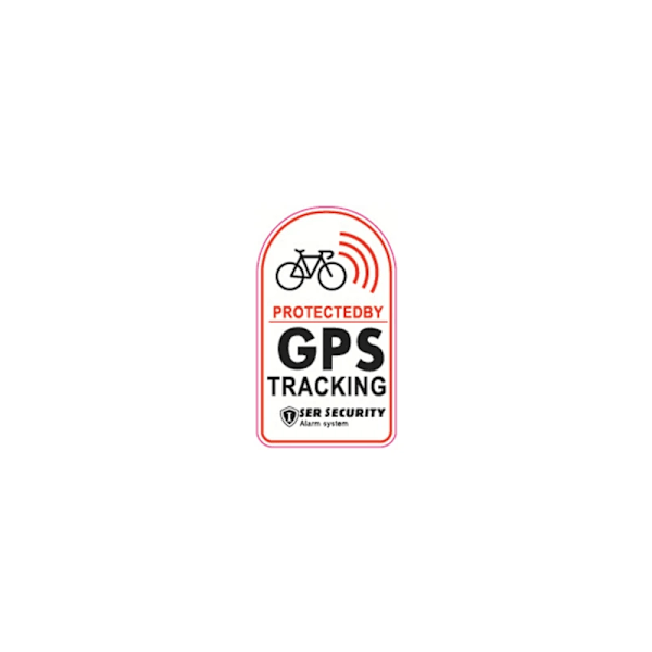 Ny Cykel GPS-Sticker Scooter Motorcykel Tyverisikringsadvarsel Sticker Sporing Reflekterende Vandafvisende Paster Cykeltilbehør 7