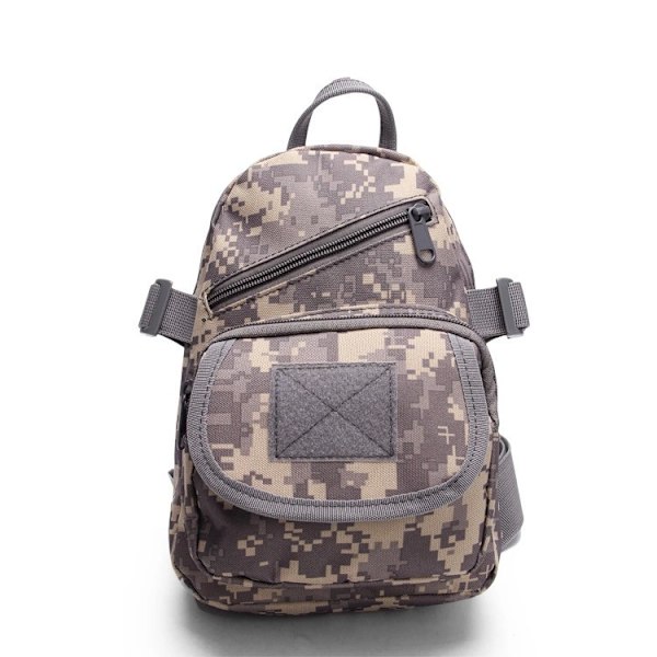 Udendørs Unisex Sports Brysttaske Militær Fans Kamp Taske Rejse Casual Skulder Rygsæk Mini Værktøjstaske Jungle Camouflage Below 20L