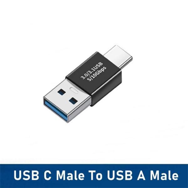 NNBILI Universel OTG Typ C Adapter USB C Mâle à USB-A Mâle Femelle Convertisseur för Macbook Huawei Samsung Note ISub Connecteur D