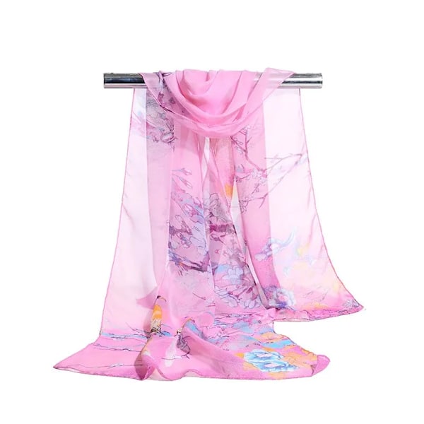 160*50Cm Multi-Stil Semestergåva Sälj Chiffon Randig Scarf Vild Mode Shal Solskyddskräm Utskrift Blommigt Halsdukar Och Halsdukar A-12