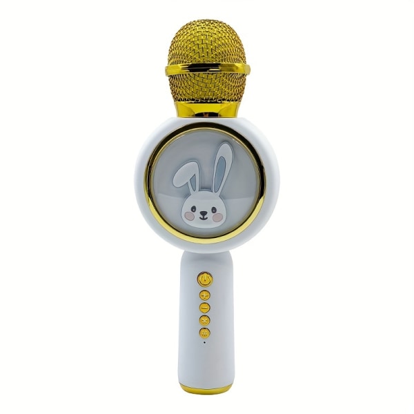 X6 trådlös mikrofon och högtalare integrerad mikrofon Mobiltelefon Sångmikrofon Söt mikrofon, värd för talmikrofon