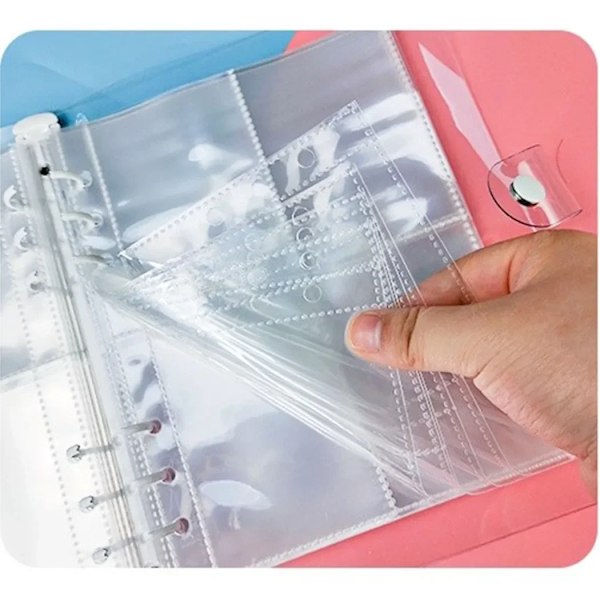 10St Koreanskt Fotoalbum Kpop Binder Photocard A5 Transparent Photocard Binder Ins Collect Boka Skolans Studentinstitutioner S11 Inner page