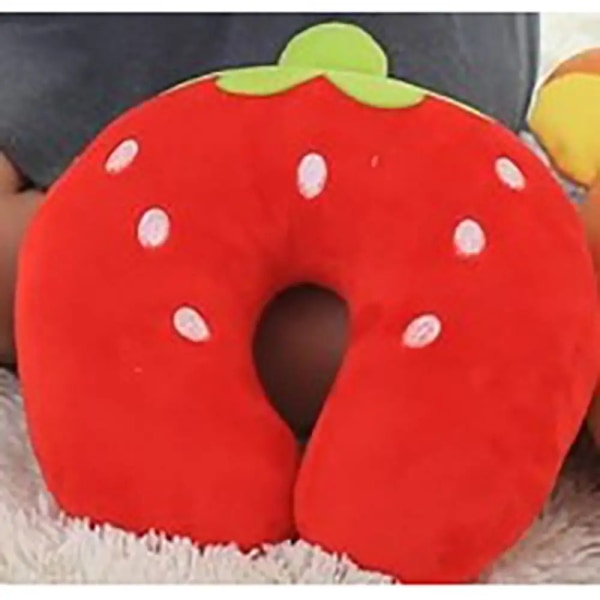 10 Färger U-Shaped Plush Sleep Nack Skydd Kudde Kudde Kudde Söt Ljuvliga Rese Kuddar För Barn / Vuxnar 6